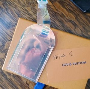 Louis vuitton prism luggage tag